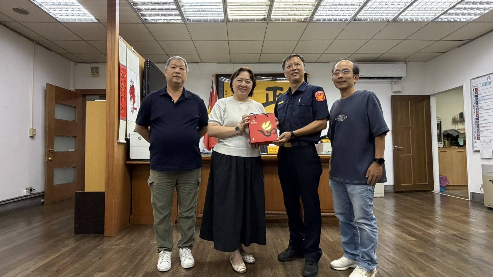 🤝 【校園安全夥伴再升級！辭修高中拜會新北市警察局三峽分局】圖片